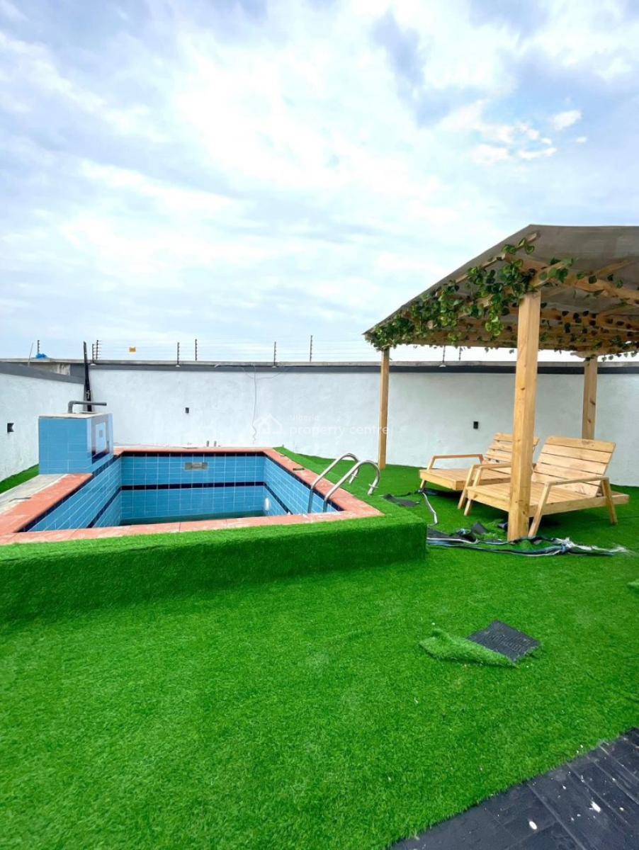 Smart Luxury 5 Bedroom Duplex with Swimming Pool/cinema/bq, Chevron, Lekki, Lagos, Detached Duplex for Sale