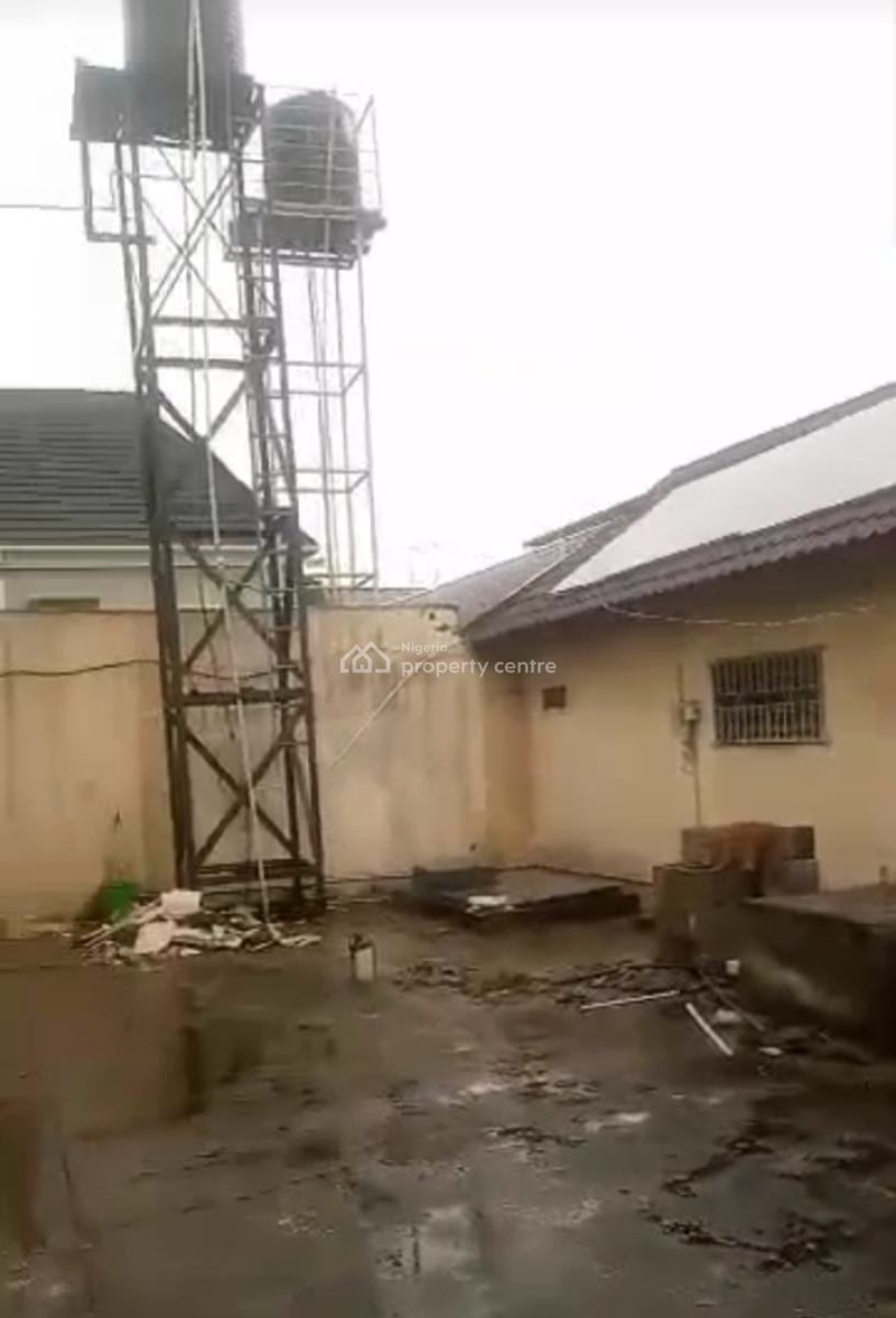 4 Bedroom Duplex with 2 Rooms Bq on a Land Size of 600sqm, Ilupeju Estate, Ilupeju, Lagos, Detached Duplex for Sale