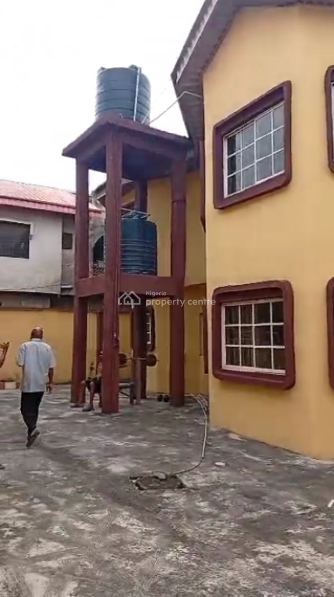 Luxury 6 Bedroom Duplex in Front 2 Units of 2 Bedroom Flat & One 3 Bedroom, Dove Estate, Ile-epo Oke Odo, Abule Egba, Agege, Lagos, House for Sale