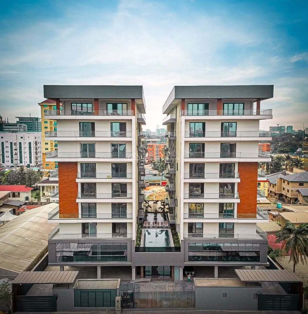 Luxury 5-bed Penthouse with 3 Bq, Infinity Pool & Wrap-around Balcony, Ikoyi, Lagos, House for Rent