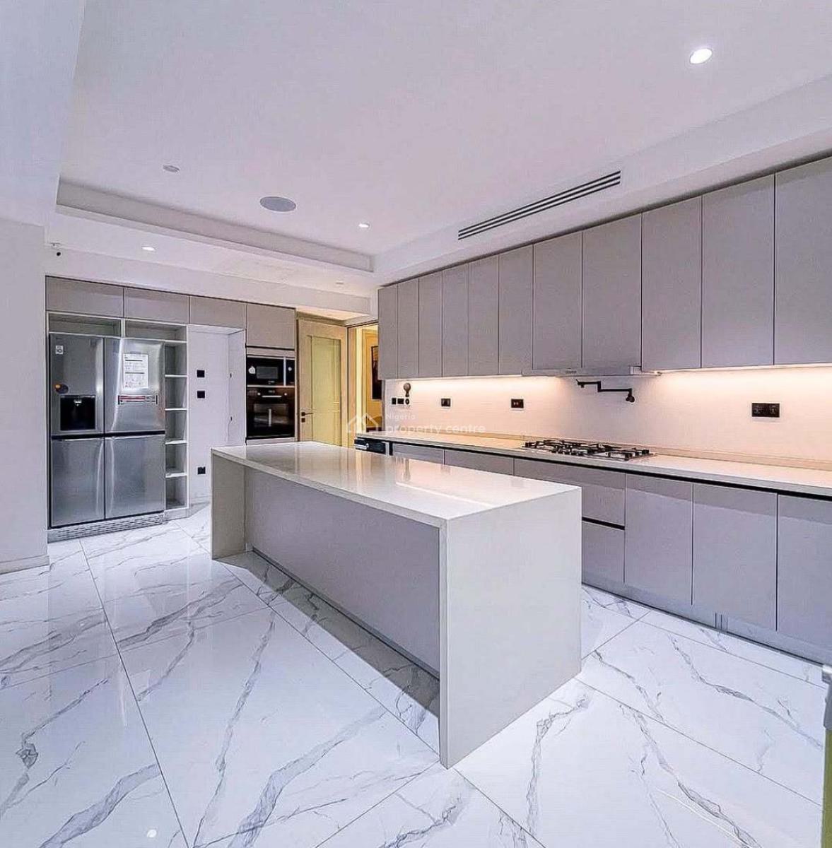 Luxury 5-bed Penthouse with 3 Bq, Infinity Pool & Wrap-around Balcony, Ikoyi, Lagos, House for Rent