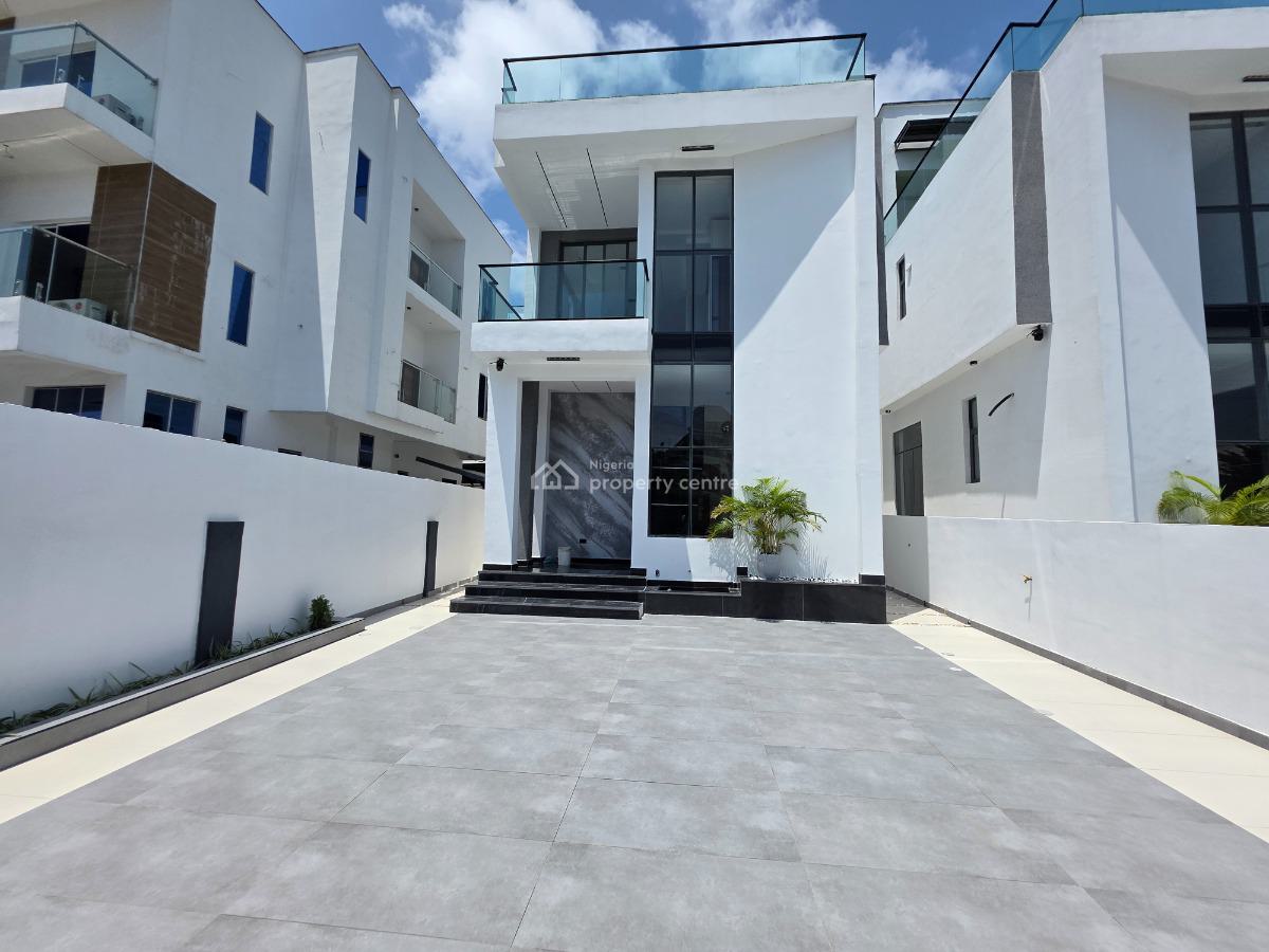 Strategically Located Luxury 5 Bedroom Detached Duplex with Cimema, Chevron, Lekki, Lagos, Detached Duplex for Sale