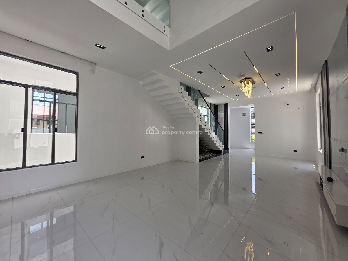 Strategically Located Luxury 5 Bedroom Detached Duplex with Cimema, Chevron, Lekki, Lagos, Detached Duplex for Sale