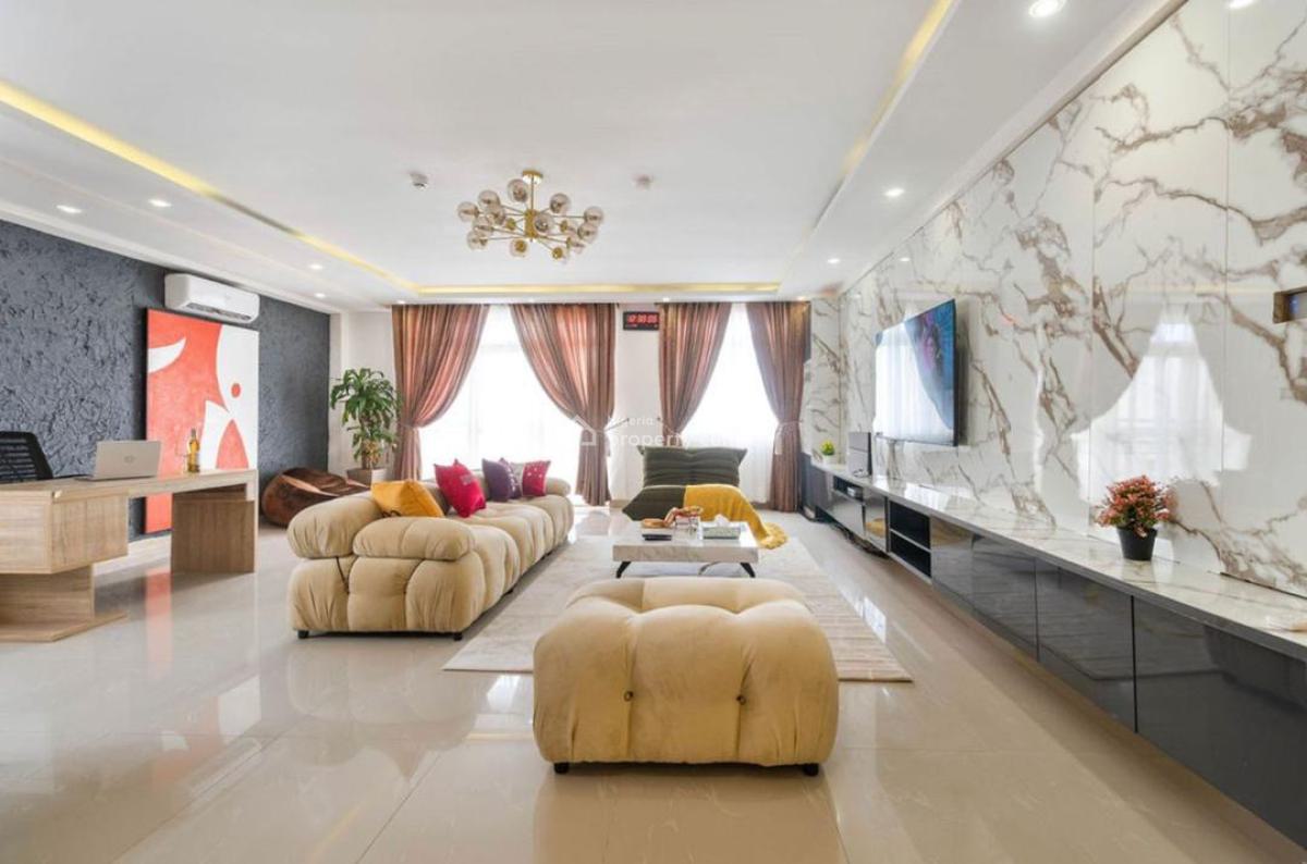 3 Bedroom Apartment with Sea View and Pool, Lekki Phase 1, Lekki, Lagos, Flat / Apartment Short Let