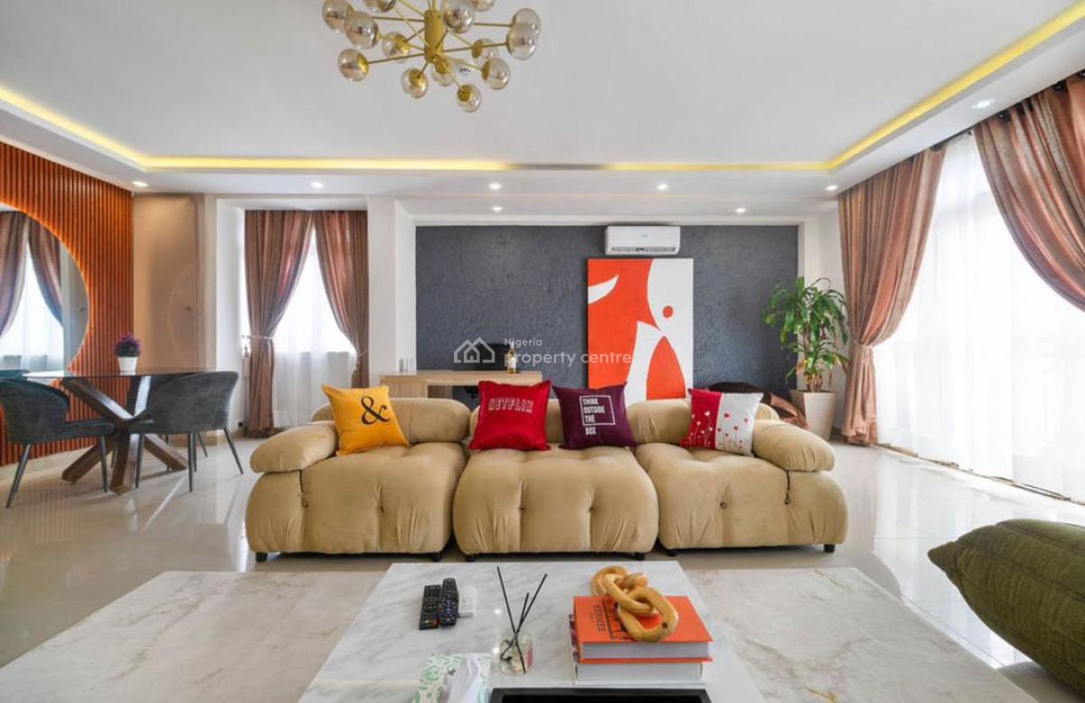 3 Bedroom Apartment with Sea View and Pool, Lekki Phase 1, Lekki, Lagos, Flat / Apartment Short Let