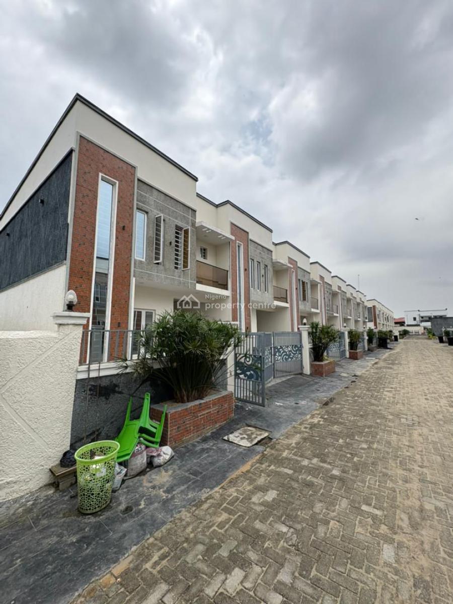 Spacious Smart 4 Bedroom Self Compound Terrace, Ajah,  Lagos, Ajah, Lagos, Terraced Duplex for Sale