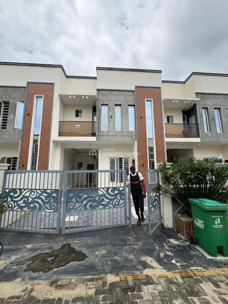 Spacious Smart 4 Bedroom Self Compound Terrace, Ajah,  Lagos, Ajah, Lagos, Terraced Duplex for Sale