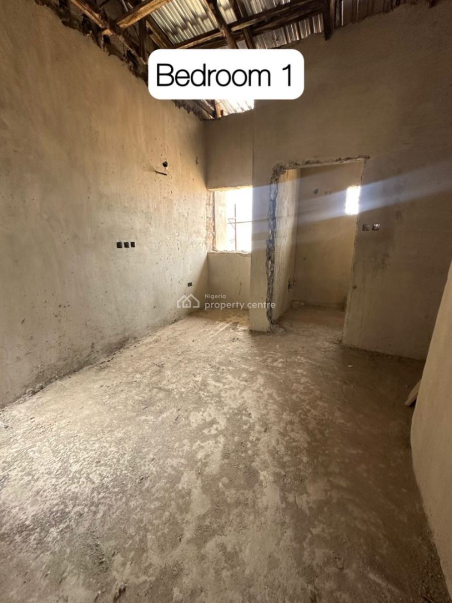 Carcass 3-bedroom Detached Duplex, Fha (f.h.a), Lugbe District, Abuja, Detached Duplex for Sale
