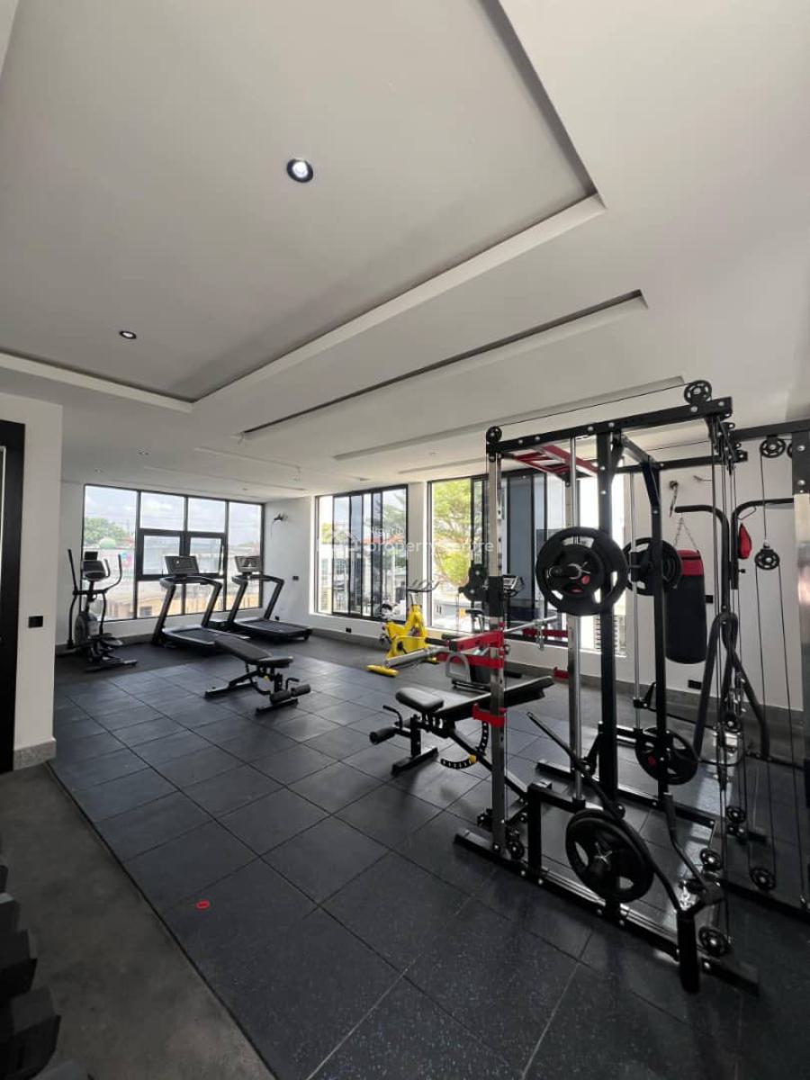 Luxurious 4 Bedroom Terrace Duplex with Bq in a Serene Location, with Gym and Pool, Ikoyi, Lagos, Terraced Duplex for Rent