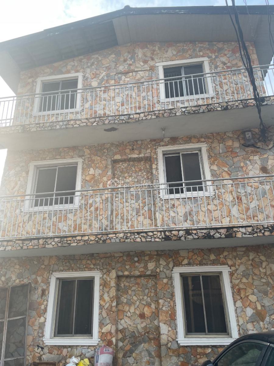 a 3-bedroom Flat Apartment Upstairs with Personal Balcony En-suite, Victoria’s Street, Ojota, Lagos, Flat / Apartment for Rent
