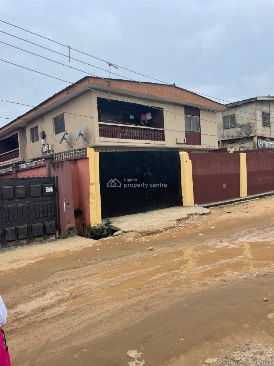 a Substantial Block Comprising Four Units of Two Bedrooms Flats with C of O, Ori-oke, Ogudu, Lagos, Block of Flats for Sale