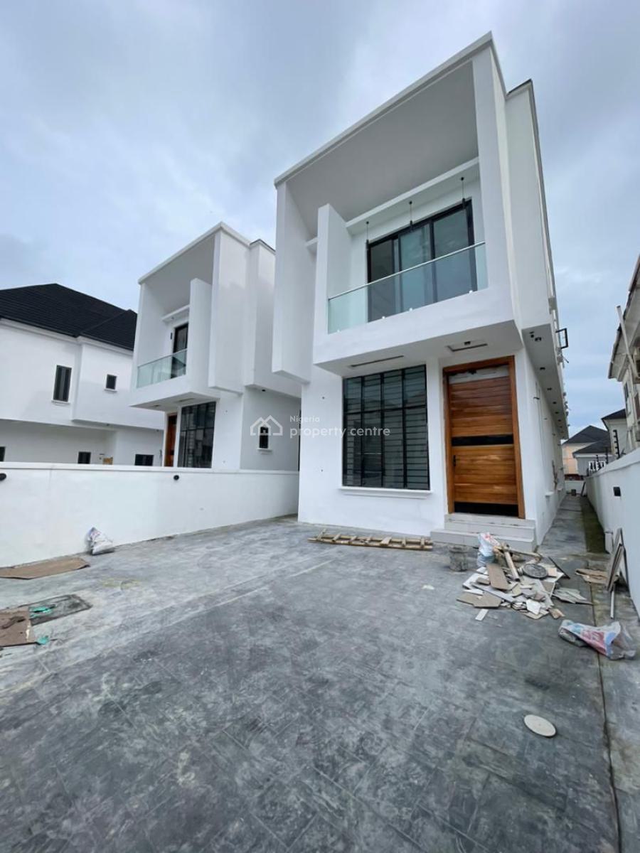 Luxury 5 Bedroom Fully Detached Duplex with a Room Bq, Osapa, Lekki, Lagos, Detached Duplex for Sale