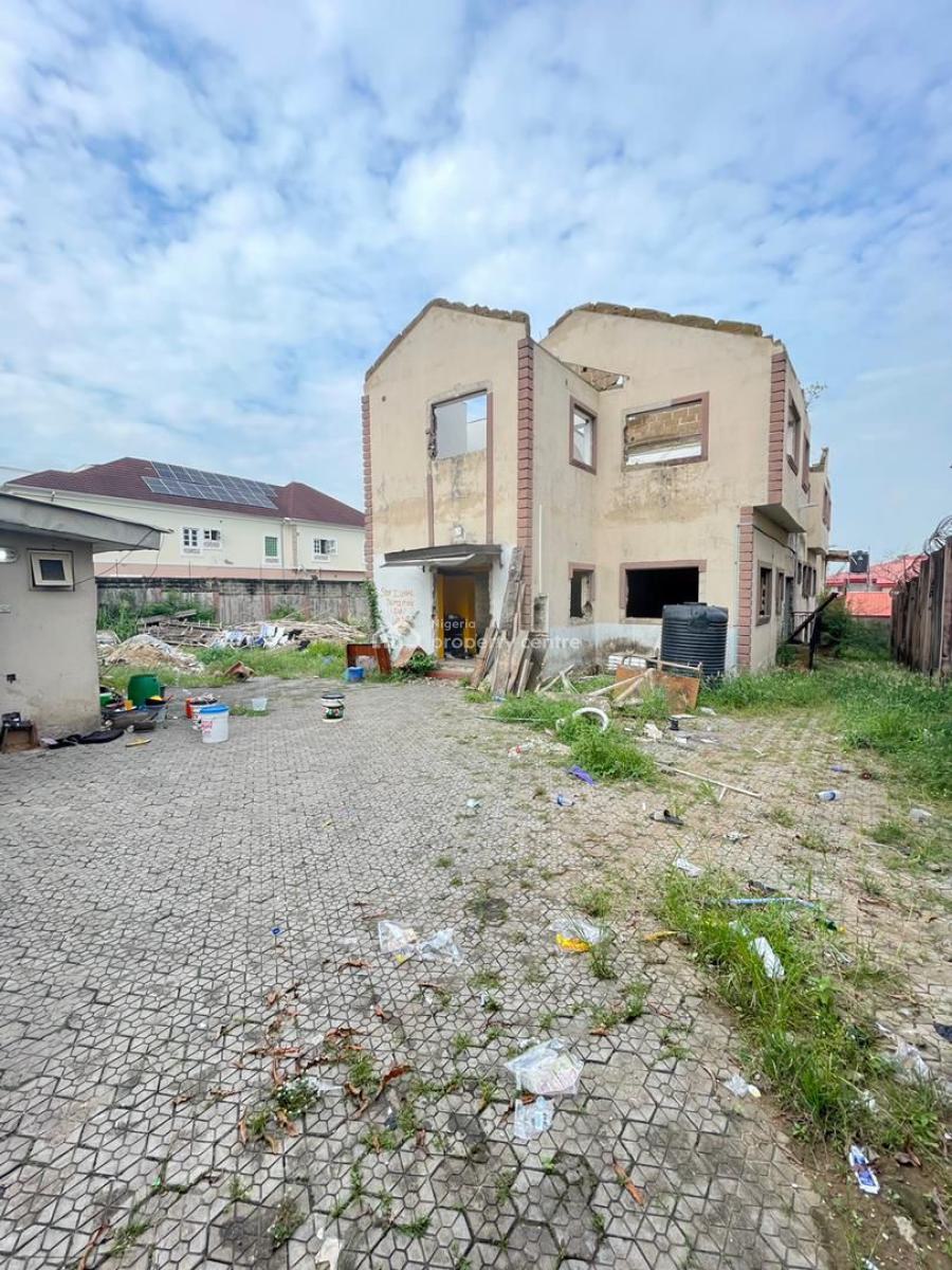 a Demolishable Property on a Full 1200 Plot in The Very Strategic Area, Gra Phase 2, Magodo, Lagos, Residential Land for Sale