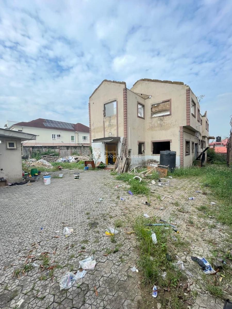 a Demolishable Property on a Full 1200 Plot in The Very Strategic Area, Gra Phase 2, Magodo, Lagos, Residential Land for Sale