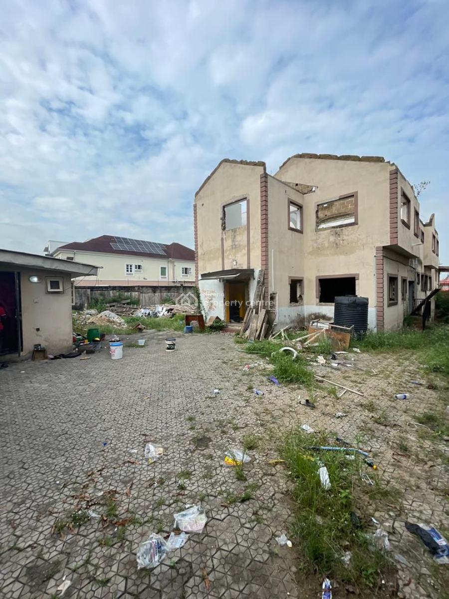 a Demolishable Property on a Full 1200 Plot in The Very Strategic Area, Gra Phase 2, Magodo, Lagos, Residential Land for Sale
