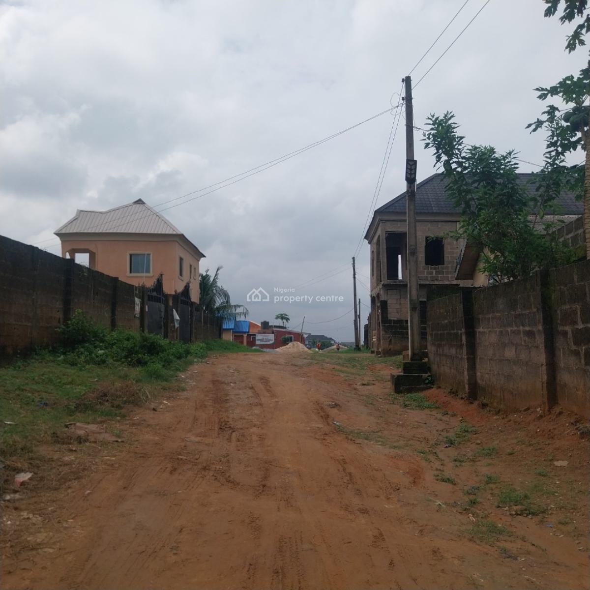 Lovely Table Half Plot of Land, Magboro, Ogun, Mixed-use Land for Sale