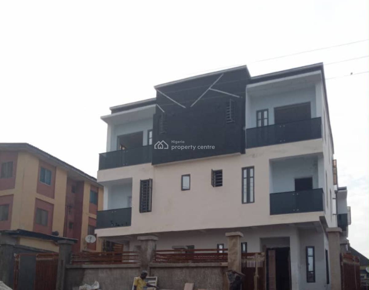 Newly Luxury 4 Bedrom Semi Detach Duplex+bq, Inside a Lovely Serene Estate Environment Off College Road Ogba-ikeja, Ogba, Ikeja, Lagos, Semi-detached Duplex for Sale