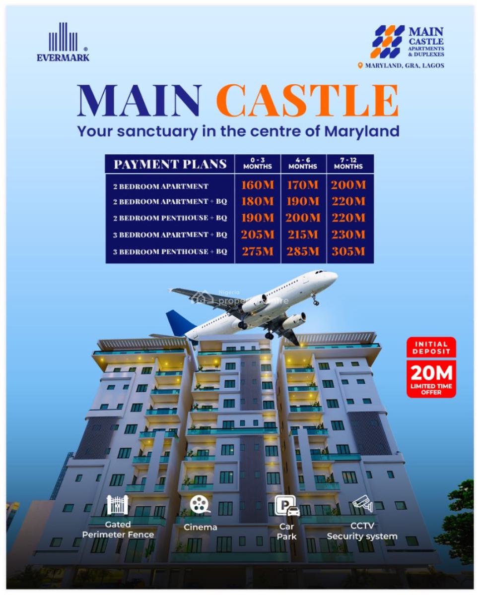 Maincastle Apartments, Iya Oloye Crescent Maryland, Ikeja, Lagos, House for Sale
