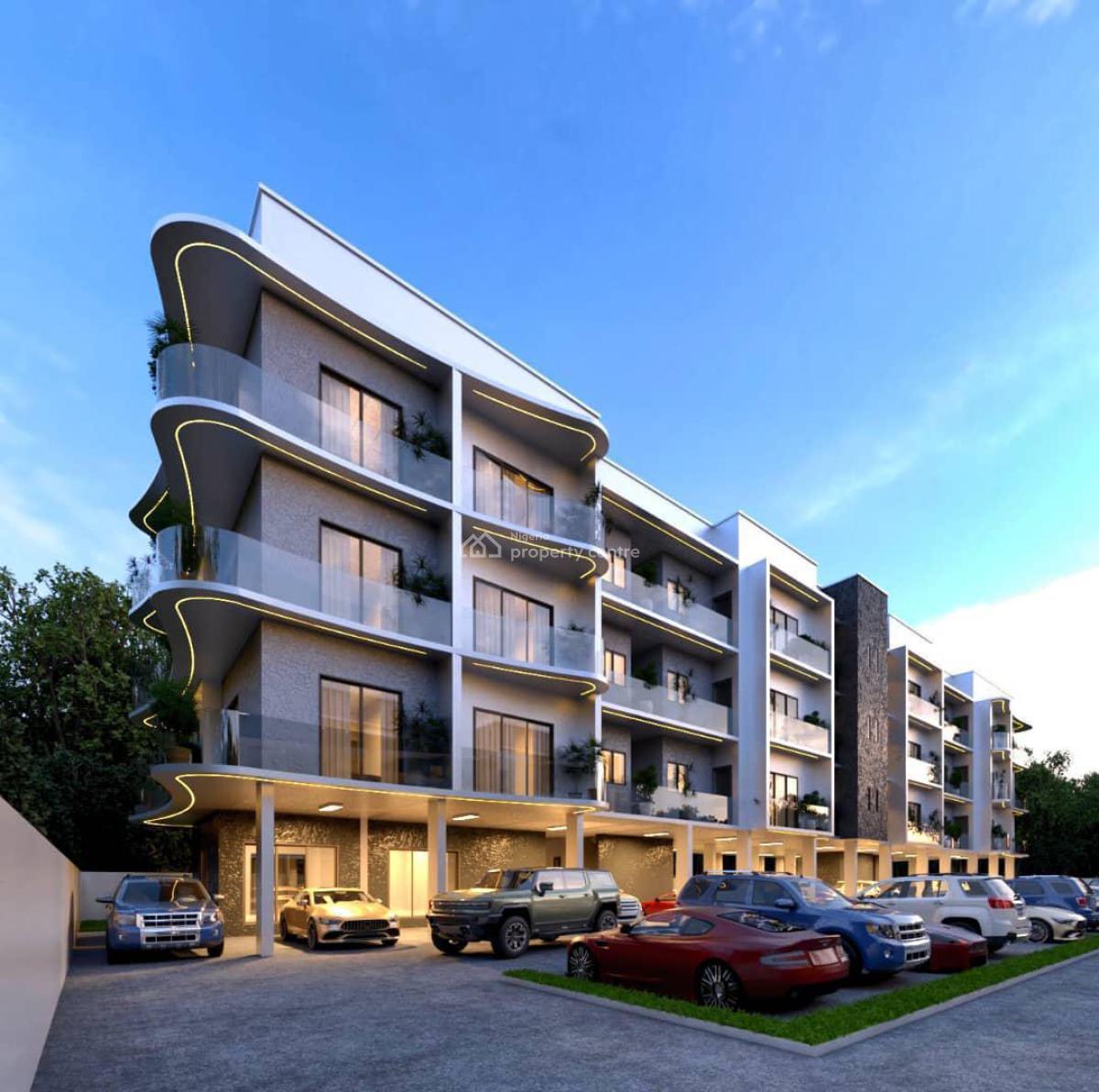 Off-plan Property 3 Bedroom Apartment with Bq, Invest in a Luxurious 3-bedroom Apartment with a Bungalow (bq) in a Pr, Ikeja Gra, Ikeja, Lagos, Block of Flats for Sale