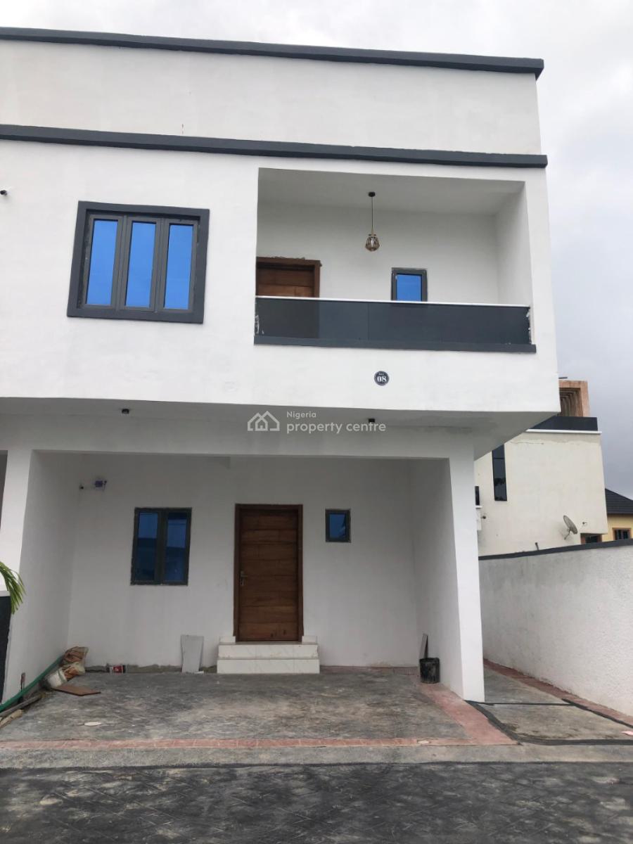 Exclusive Opportunity: Own a Fully Finished 4-bedroom Terrace Duplex, Located in The Military  Zone of The Atlantic Nominee Estates  By Gene, Ajah, Lagos, Terraced Duplex for Sale