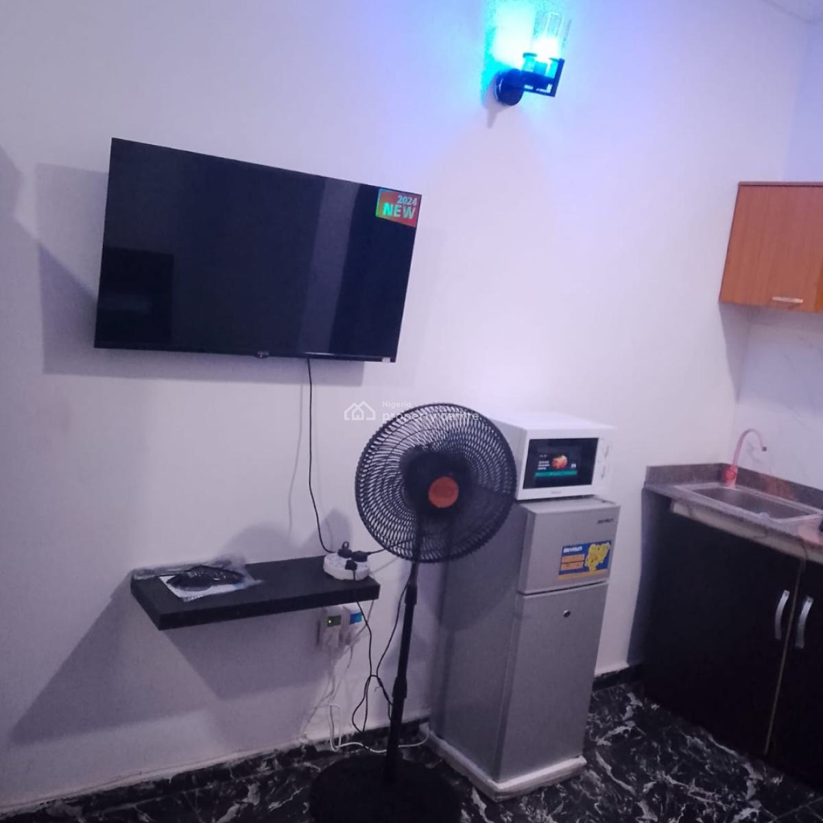 Let, Lekki Gardens Phase 3 Estate Ajah By Lagos Business School Ajah Lagos, Ajah, Lagos, Self Contain (single Rooms) Short Let