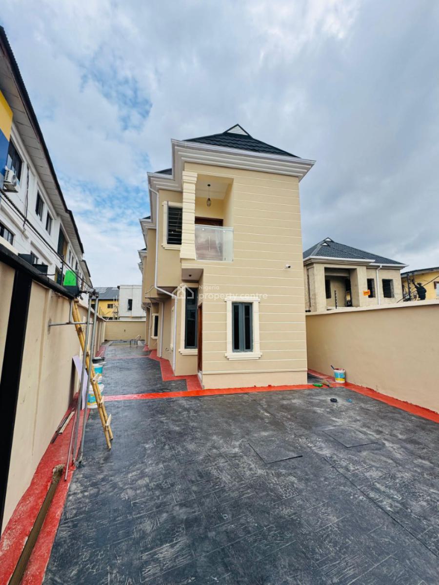 Luxurious 4 Bedroom Detached Duplex with Bq & Pool in a Secured Estate, Ogba, Ikeja, Lagos, Detached Duplex for Sale