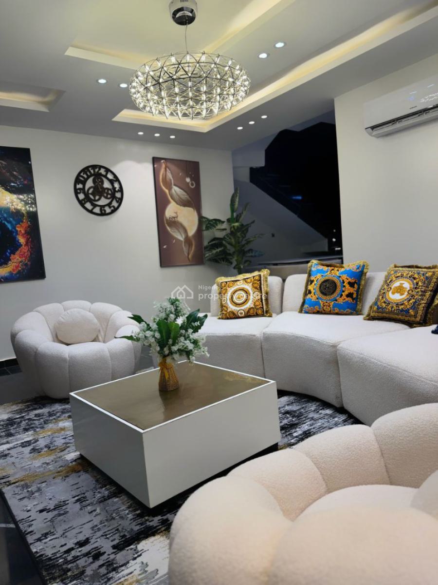 Luxury 3bedroom Bedroom Maisonette with Sea View and Ps5, Opposite Richmond Estate, Ikate, Lekki, Lagos, House Short Let