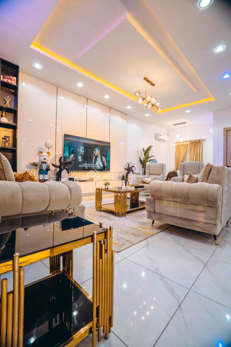 Luxury 3 Bedroom Duplex with Private Cinema Snooker Ps5 Tennis Jacuzzi, Lekki Phase 2, Lekki, Lagos, Flat / Apartment Short Let