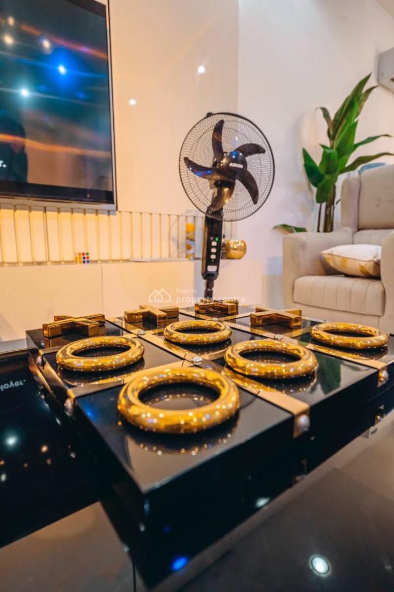 Luxury 3 Bedroom Duplex with Private Cinema Snooker Ps5 Tennis Jacuzzi, Lekki Phase 2, Lekki, Lagos, Flat / Apartment Short Let