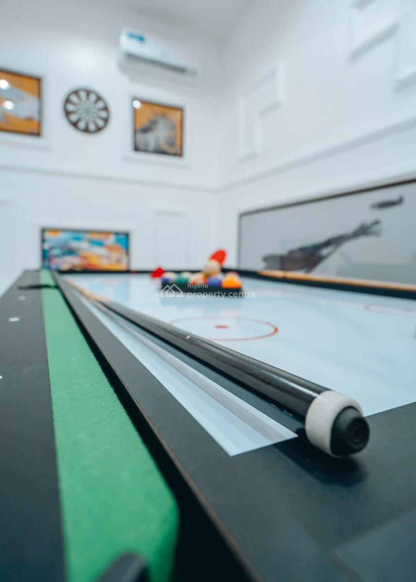 Luxury 3 Bedroom Duplex with Private Cinema Snooker Ps5 Tennis Jacuzzi, Lekki Phase 2, Lekki, Lagos, Flat / Apartment Short Let