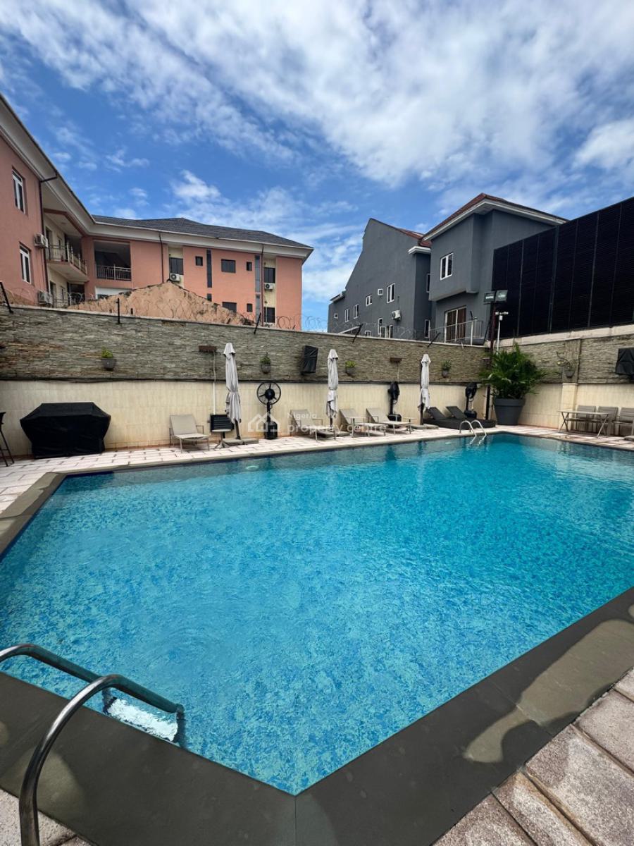 Diplomatic 3 Bedroom Furnished and Serviced Flats ,pool,gym,elevator, Jabi, Abuja, Flat / Apartment for Rent