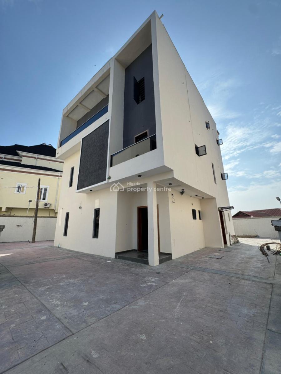 Stunning 4   Bedroom Detached Duplex with a Bq, Igbo Efon, Lekki, Lagos, Detached Duplex for Sale