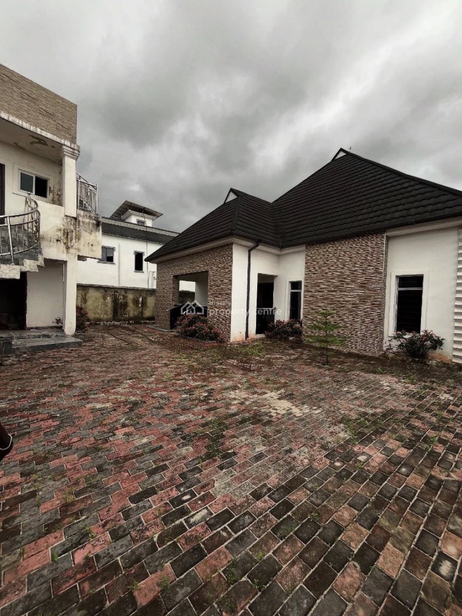 Spacious 4 Bedroom Detached Bungalow in Serene Neighborhood, Egbelu, Off Car Wash Elioparanwo, Port Harcourt, Rivers, Detached Bungalow for Sale