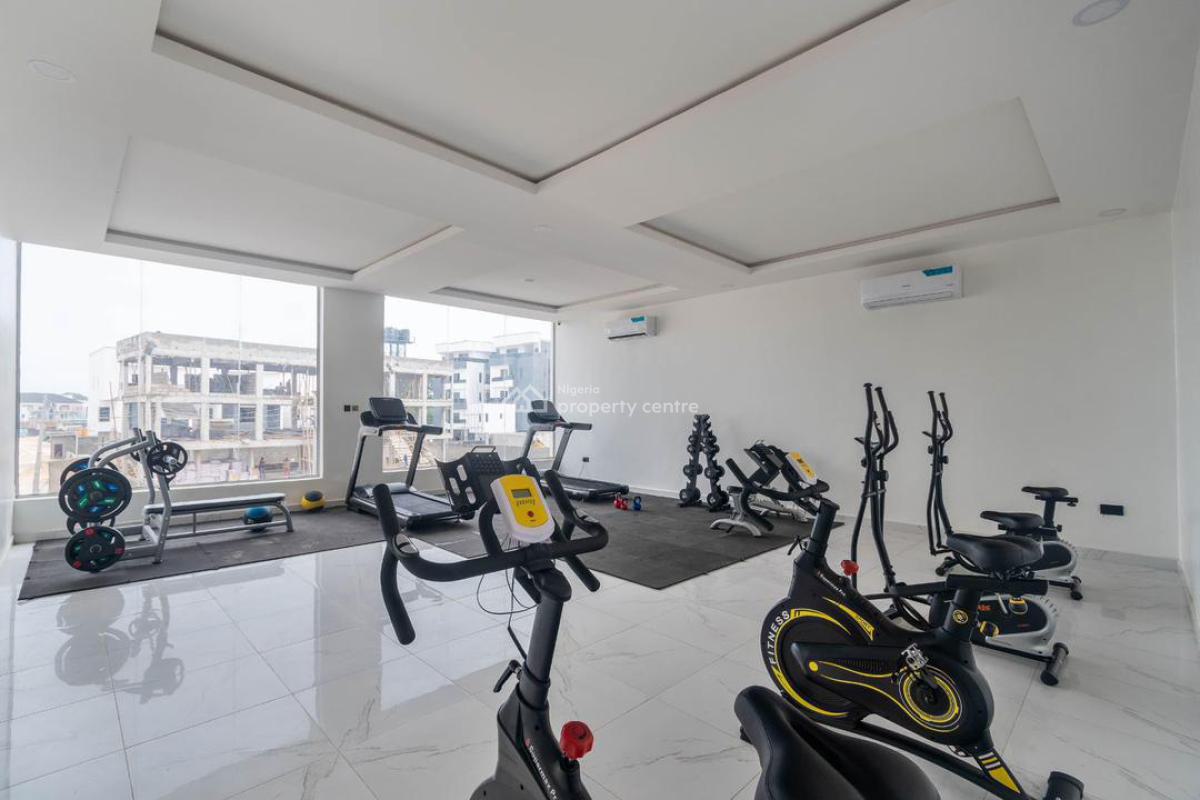 3 Bedrooms Terrace with a Cinema, Pool, Gym, Bathtub, Private Rooftop, Jacuzzi, Ikate, Lekki, Lagos, House Short Let