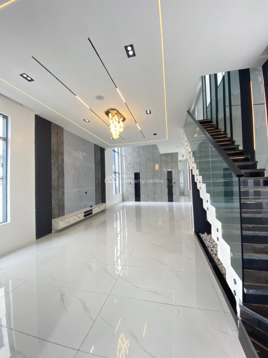 5 Bedroom Fully Detached Duplex with Bq,swimming Pool,penthouse,cinema, Chevy View Estate, Lekki, Lagos, Detached Duplex for Sale