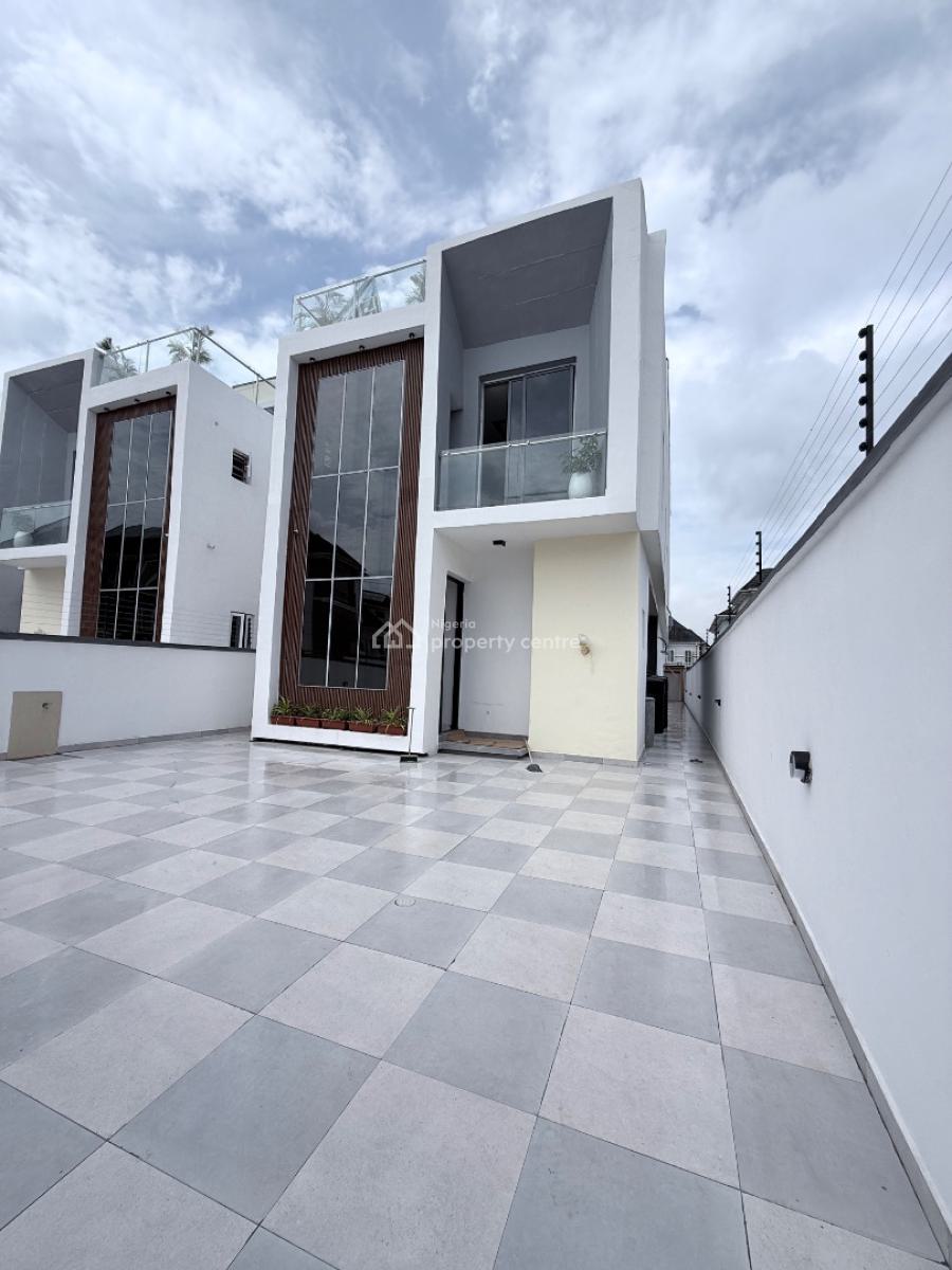 Luxurious 5-bedroom Fully Detached Duplex with Cinema, Gym & Rooftop, Chevron, Lekki, Lagos, Detached Duplex for Sale