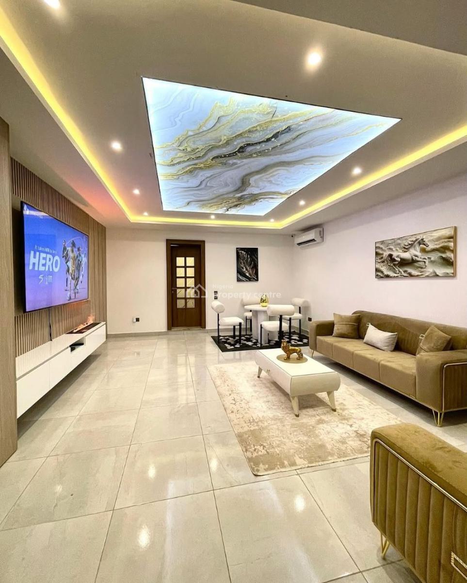 Cossy Beautiful 3 Bedrooms Terrace, Guzape District, Abuja, House Short Let