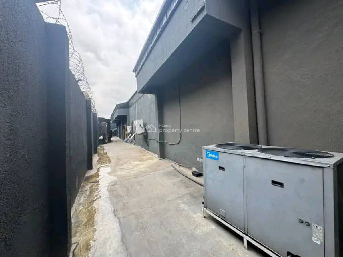 Land Measuring 681sqm( 812.85square Yards) with a Bungalow, Directly on Ijaye- Ogba Road, Off Wemco Rd, Ikeja - Lagos State, Ogba, Ikeja, Lagos, Commercial Property for Sale