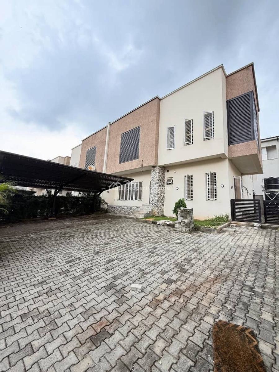 Luxury Spacious 4 Bedroom Duplex, Maitama District, Abuja, Semi-detached Duplex for Rent
