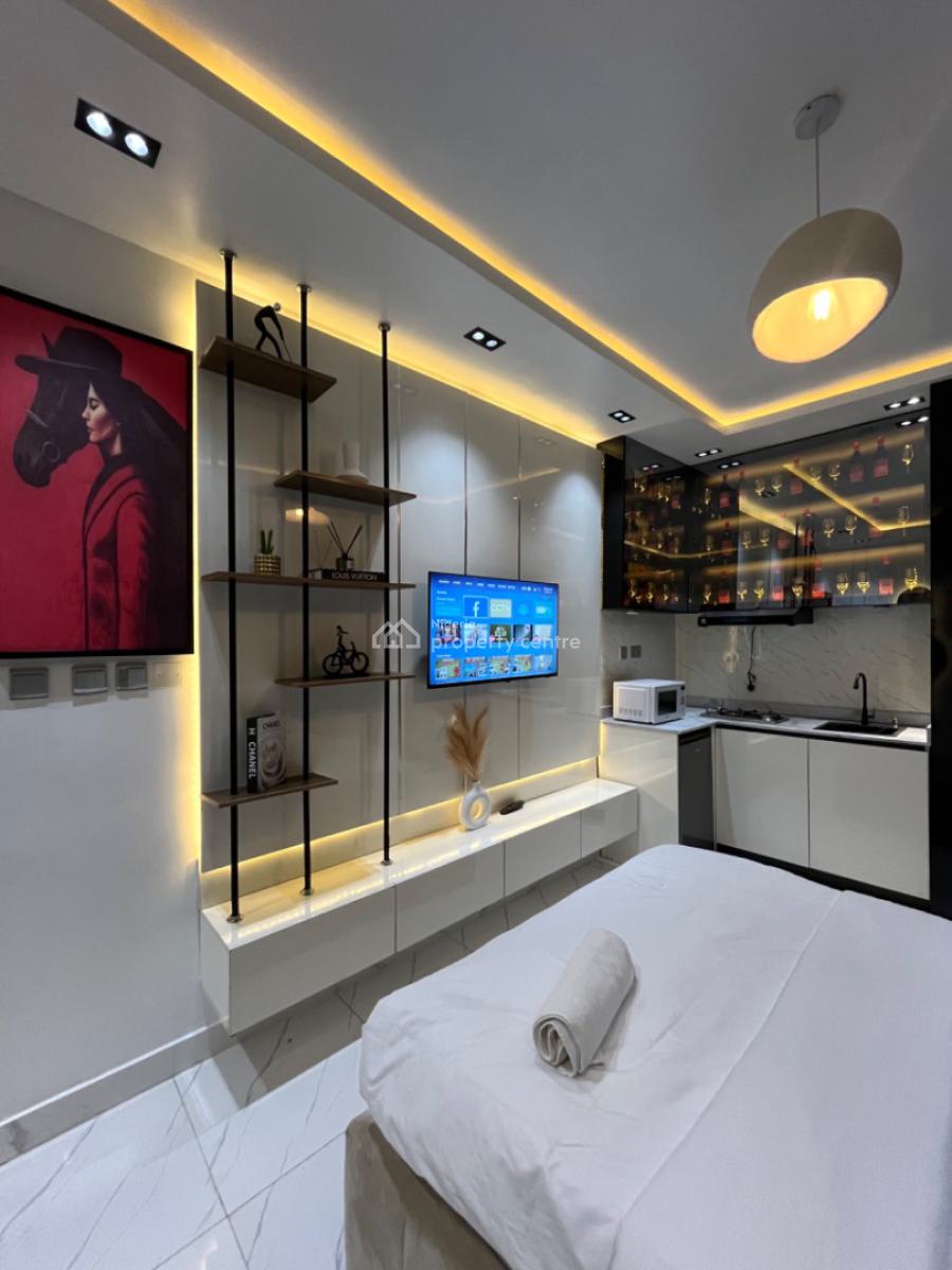 New Luxury Cozy Studio Apartment with Wine Cellar, Oniru, Victoria Island (vi), Lagos, Self Contain (single Rooms) Short Let