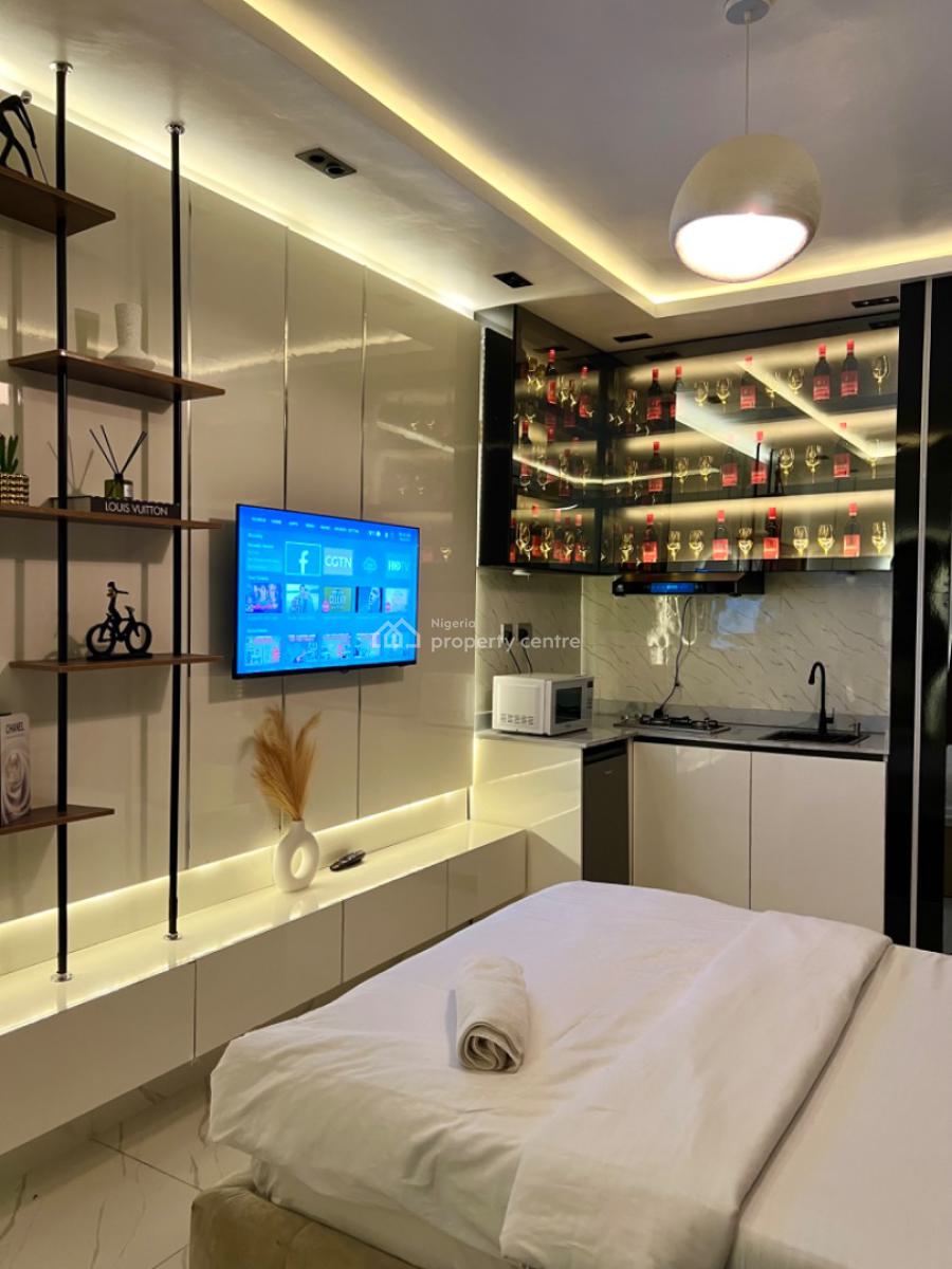 New Luxury Cozy Studio Apartment with Wine Cellar, Oniru, Victoria Island (vi), Lagos, Self Contain (single Rooms) Short Let