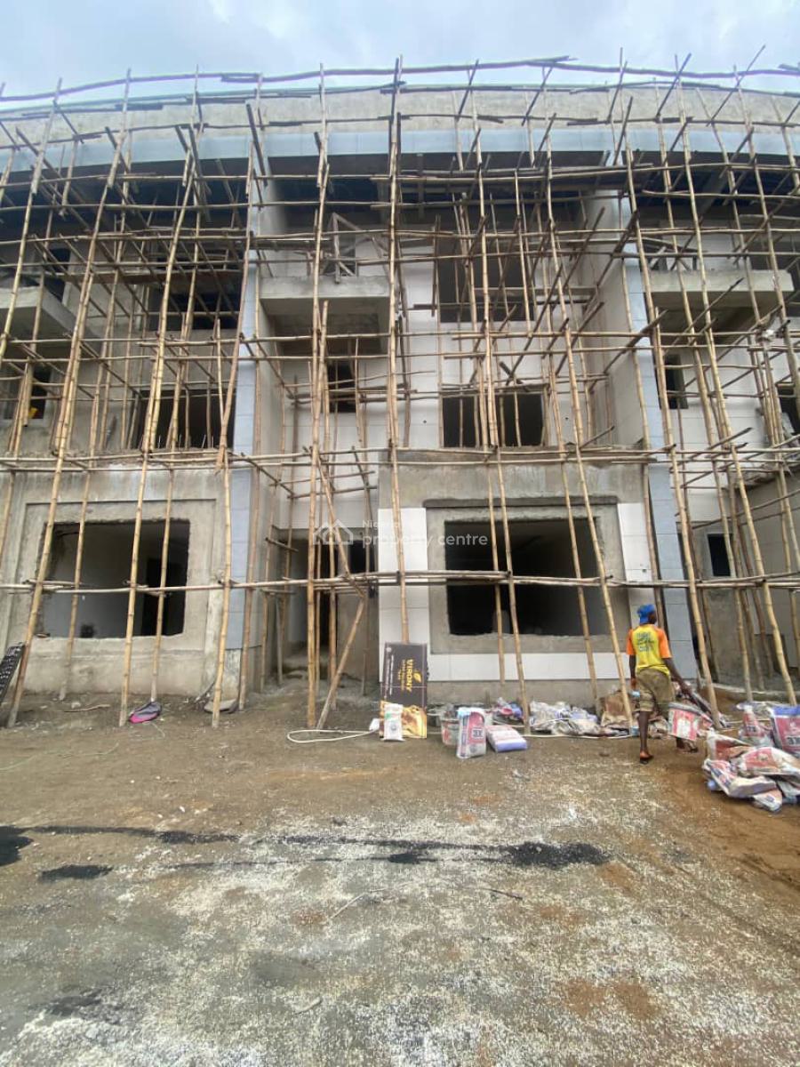 5 Bedroom Terrace with Bq, Katampe Extension, Katampe, Abuja, Terraced Duplex for Sale