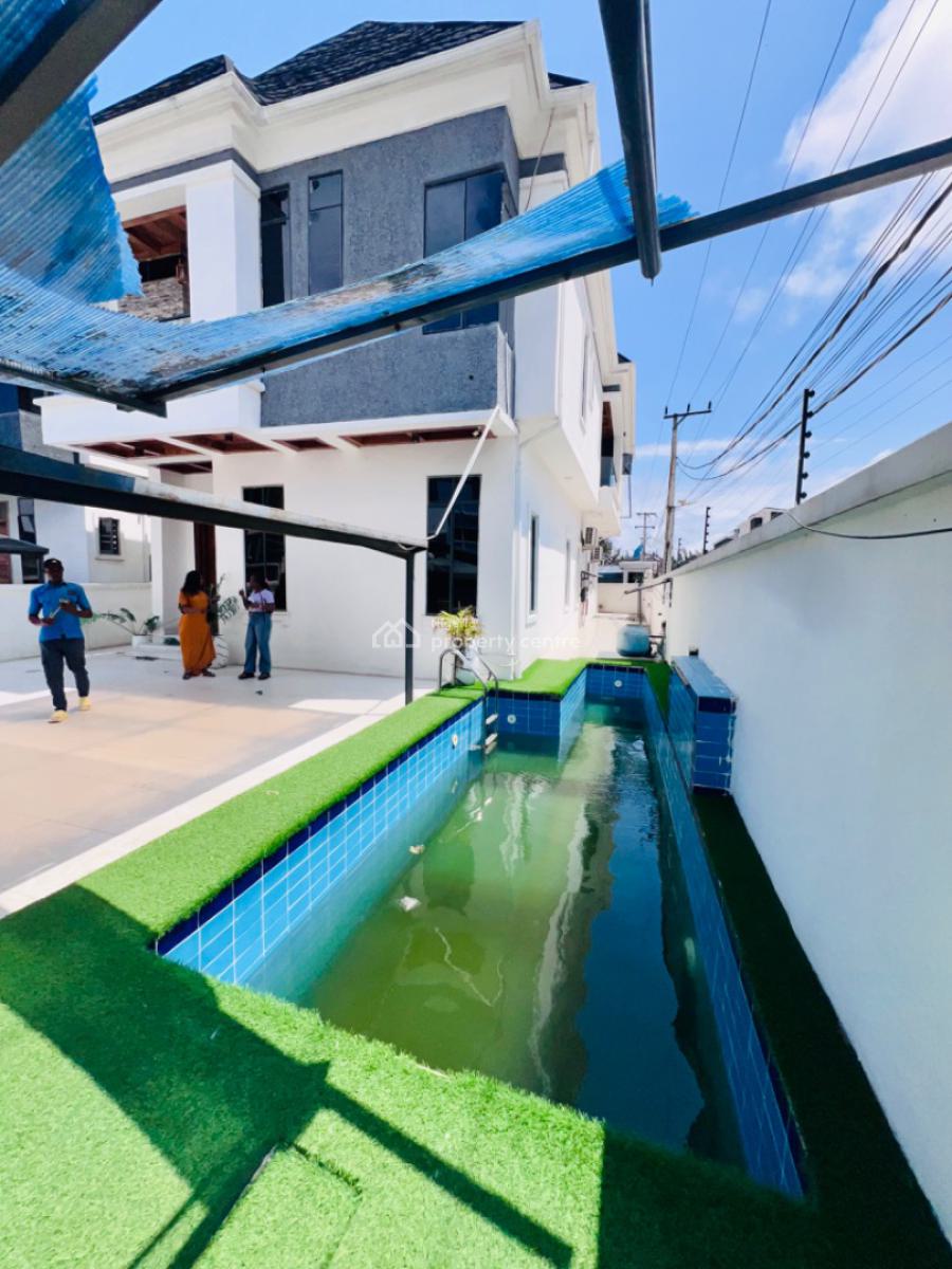 Luxury 4 Bedroom Detached Duplex with Private Swimming Pool and Bq, Ikota Gra, Ikota, Lekki, Lagos, Detached Duplex for Rent