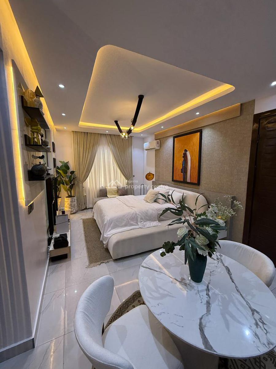Luxury & Spacious Studio Apartment with Ps5 & Elevator Access, Behind Oba Elegushi, Ikate, Lekki, Lagos, Flat / Apartment Short Let