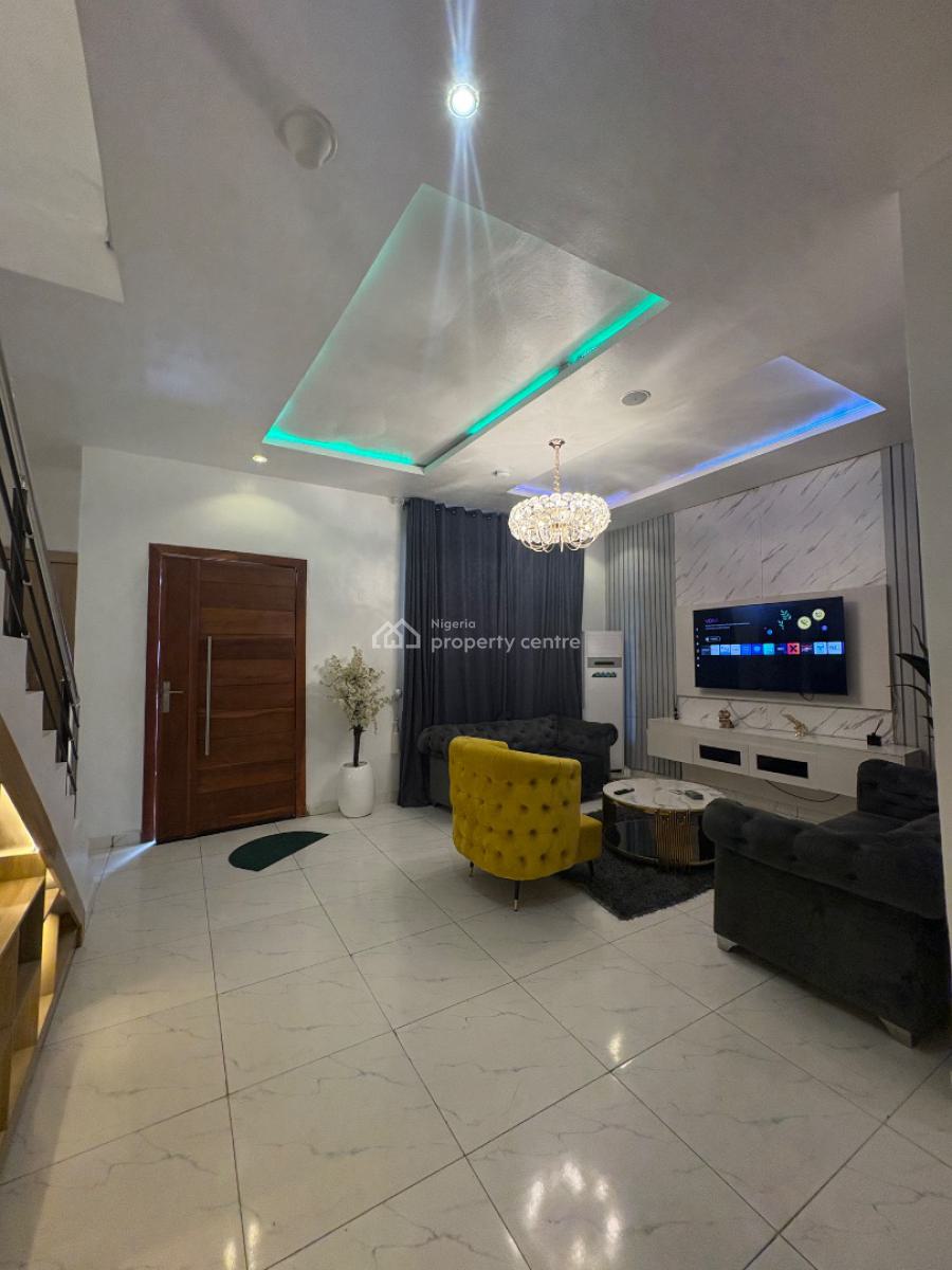Fully Furnished 4 Bedroom Duplex, Orchid Road, Lekki, Lagos, Semi-detached Duplex for Sale