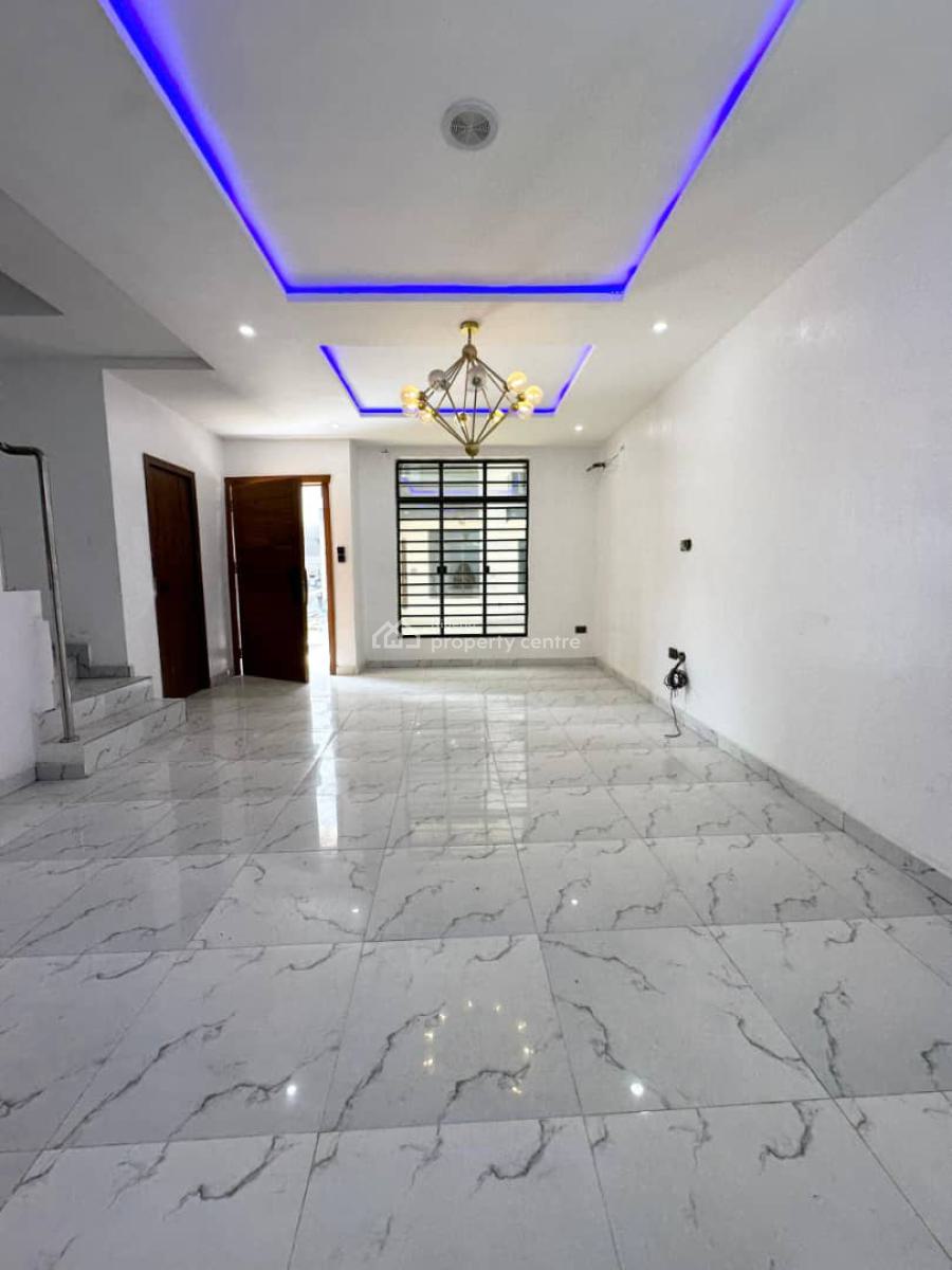 Luxury 4 Bedroom Terraced Duplex with Excellent Facilities, Chevron Town, Lekki, Lagos, Terraced Duplex for Sale