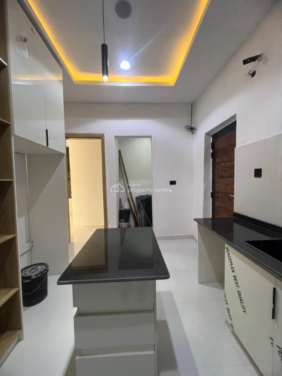 4 Bedroom Semi Detached Duplex with Fitted Kitchen, Bq and Balcony, Sangotedo, Ajah, Lagos, Semi-detached Duplex for Sale