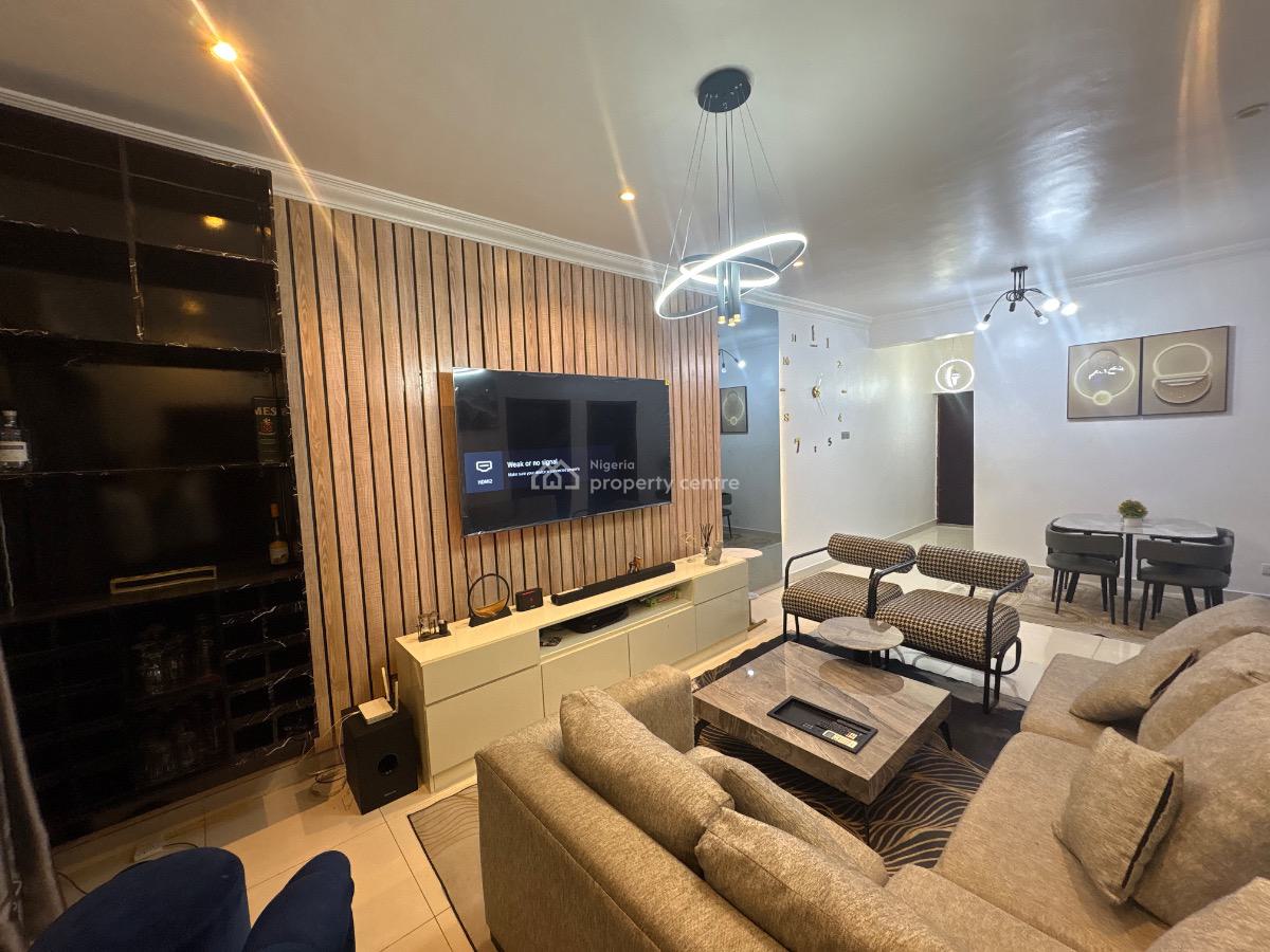 Spacious 1 Bedroom Apartment, Bourdillion Estate, Chevron, Lekki, Lagos, Flat / Apartment Short Let