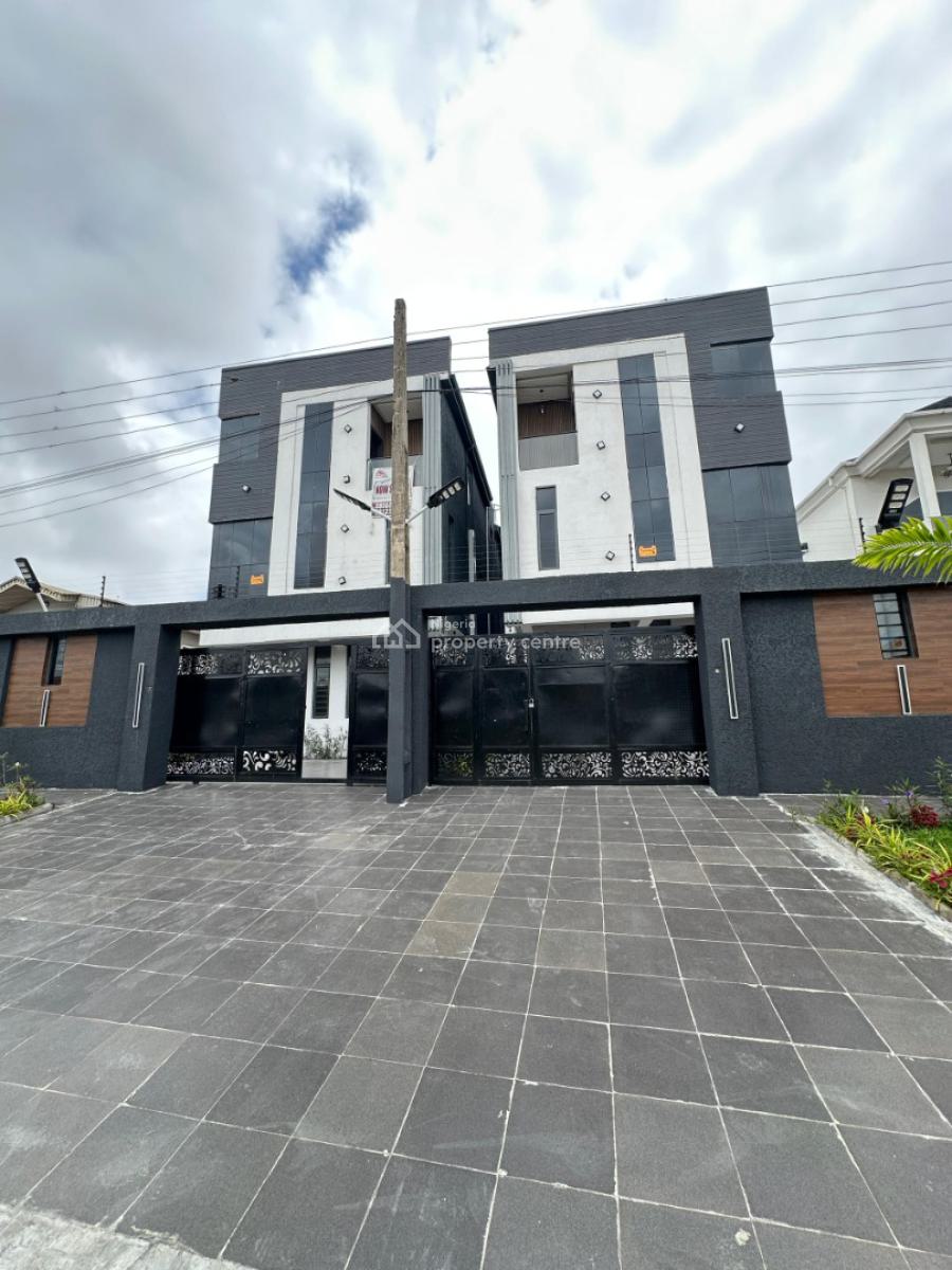 Standard Luxury 5 Bedroom Fully Detached Duplex with Bq and Swimming P, Lekki Phase 1, Lekki, Lagos, Detached Duplex for Sale