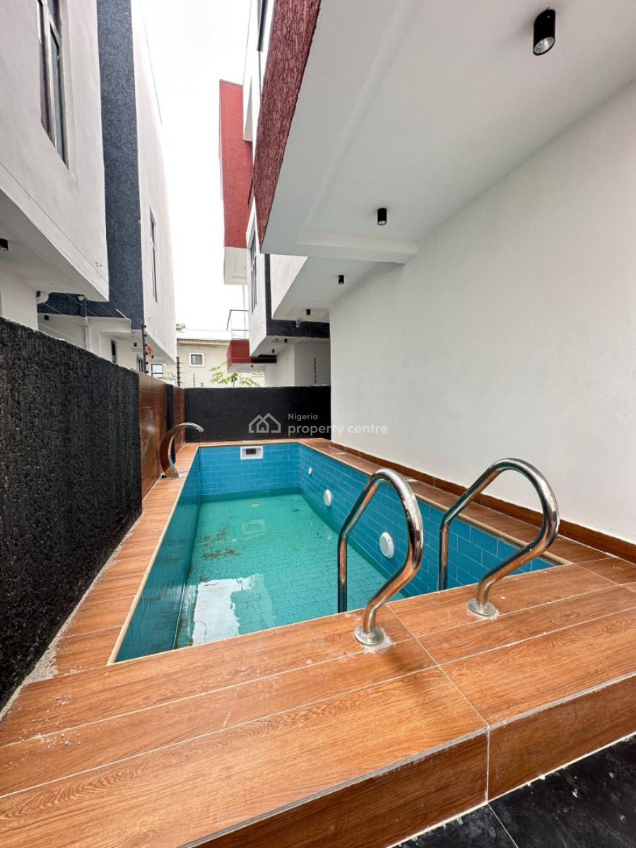 Standard Luxury 5 Bedroom Fully Detached Duplex with Bq and Swimming P, Lekki Phase 1, Lekki, Lagos, Detached Duplex for Sale